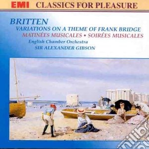 Benjamin Britten - Variations On A Theme Of Frank Bridge cd musicale
