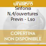 Sinfonia N.4/ouvertures Previn - Lso cd