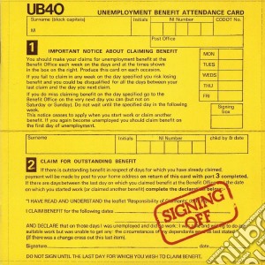 Ub40 - Signing Off cd musicale di UB 40