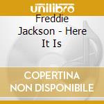 Freddie Jackson - Here It Is cd