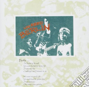 Lou Reed - Berlin cd musicale di REED LOU
