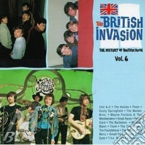 The history of rock vol.6 cd musicale di The british invasion