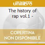 The history of rap vol.1 - cd musicale di Kurtis Blow