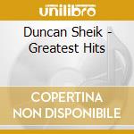 Duncan Sheik - Greatest Hits cd musicale di Duncan Sheik