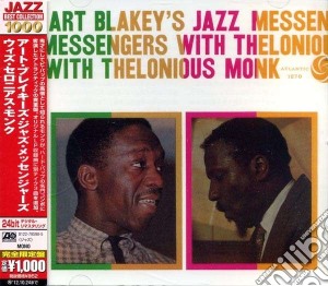 Art Blakey & The Jazz Messengers With Thelonious Monk - Art Blakey & The Jazz Messengers With Thelonious Monk cd musicale di Blakey art - monk th
