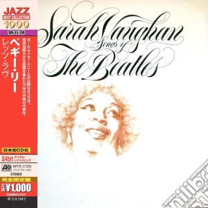 Sarah Vaughan - Songs Of Beatles (The) cd musicale di Sarah Vaughan