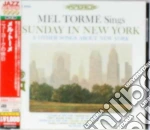 Mel Torme - Sunday In New York & Other Songs cd