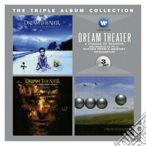 Dream Theater - The Triple Album Collection (3 Cd) cd musicale di Dream theater (3cd)