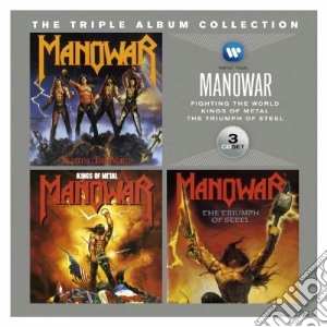 Manowar - The Triple Album Collection (3 Cd) cd musicale di Manowar (3cd)