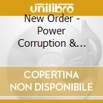 New Order - Power Corruption & Lies cd