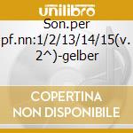 Son.per pf.nn:1/2/13/14/15(v. 2^)-gelber cd musicale di Beethoven