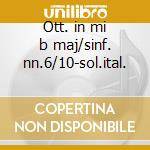 Ott. in mi b maj/sinf. nn.6/10-sol.ital. cd musicale di Mendelssohn