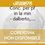 Conc. per pf in la min - dalberto, inbal cd