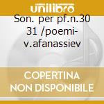 Son. per pf.n.30 31 /poemi- v.afanassiev cd