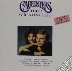 Carpenters - Their Greatest Hits cd musicale di CARPENTERS