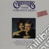 Carpenters - Their Greatest Hits cd musicale di CARPENTERS