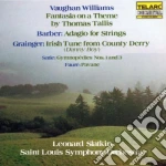 St. Louis Symphony Orchestra / Slatkin Leonard - St. Louis Symphony Orchestra / Slatkin Leonard-williams: Fantasia On A Theme By Thomas Tallis / Barbe cd