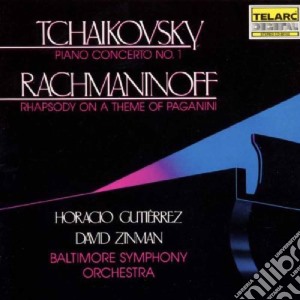 Pyotr Ilyich Tchaikovsky / Sergej Rachmaninov - Piano Concerto No. 1, Rhapsody On A Theme Of Paganin cd musicale di Tchaikovsky