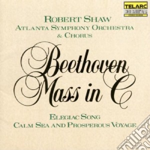 Ludwig Van Beethoven - Messa In Do, Canto Elegiaco cd musicale di Beethoven