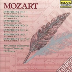 Prague Chamber Orchestra / Mackerras Charles - Mozart: Sinfonie N. 1, 4, 5, 6, 7 & 55 cd musicale di Prague Chamber Orchestra / Mackerras Charles