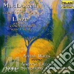 Edward MacDowell / Franz Liszt - Piano Concertos cd