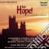 Dave Brubeck - To Hope! A Celebration cd