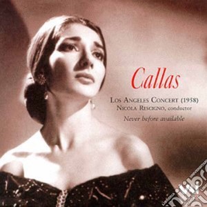 Maria Callas: Los angeles Concert 1958 cd musicale