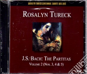 Johann Sebastian Bach - Partitas Nos. 3, 4 & 5 cd musicale di Bach