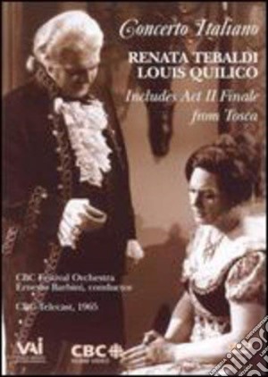 (Music Dvd) Renata Tebaldi / Louis Quilico - Concerto Italiano: Renata Tebaldi, Louis Quilico cd musicale