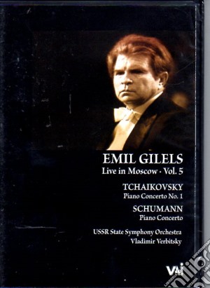 (Music Dvd) Emil Giles - Live In Moscow Vol 5- Tchaikovsky, Schumann cd musicale