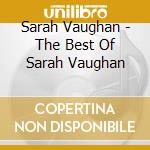 Sarah Vaughan - The Best Of Sarah Vaughan cd