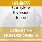Complete Riverside Record cd musicale di Thelonious Monk
