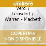 Verdi / Leinsdorf / Warren - Macbeth cd