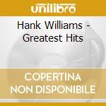 Hank Williams - Greatest Hits cd