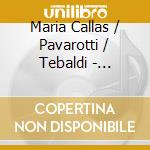 Maria Callas / Pavarotti / Tebaldi - Masterpieces With Pavarotti (4 Cd) cd musicale