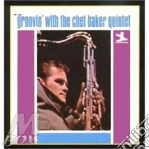 GROOVIN'WITE THE (20 bit remastere) cd musicale di BAKER CHET QUINTET