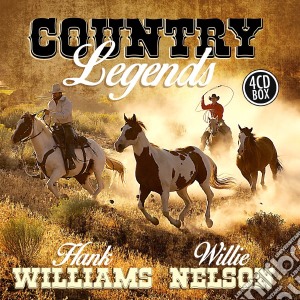 H. Williams / W. Nelson - Country Legends (4 Cd) cd musicale