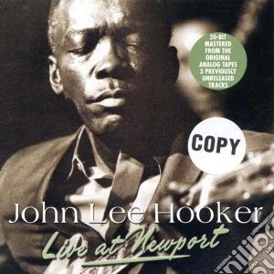 John Lee Hooker - Live At Newport cd musicale di John lee hooker + 3