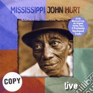 Mississippi John Hurt - Live cd musicale di Mississippi john hur