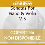 Sonatas For Piano & Violin V.5 cd