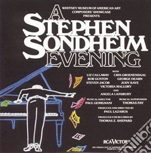 Stephen Sondheim - A Stephen Sondheim Evening cd musicale di Artisti Vari