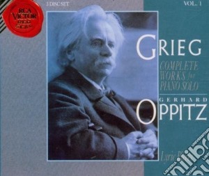Edvard Grieg - Complete Works For Piano Solo Vol.1 (3 Cd) cd musicale di Gerhard Oppitz