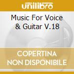 Music For Voice & Guitar V.18 cd musicale di BREAM JULIAN