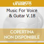 Music For Voice & Guitar V.18 cd