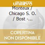 Monteux / Chicago S. O. / Bost - Franck: Symphony / Stravinsky: cd