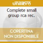 Complete small group rca rec. cd musicale di Benny Goodman