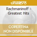 Rachmaninoff - Greatest Hits cd