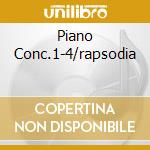 Piano Conc.1-4/rapsodia cd musicale di Vladimir Fedoseyen