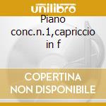 Piano conc.n.1,capriccio in f cd musicale di Tchaikovsky / dohanay