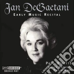 Jan DeGaetani: Early Music Recital cd